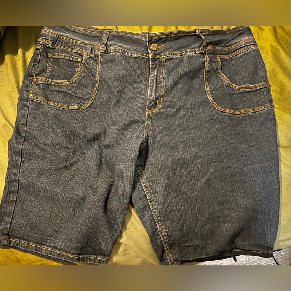 Plus size Jean shorts.